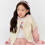 ★Girls★　子供ジャンパー 　ピンクブルゾン　スクールコート　韓国キッズファッション