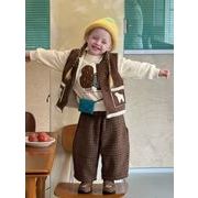 2025 冬新作 韓国風  子供服   ベビー服   トップス  パーカー  or ズボン  or ベスト