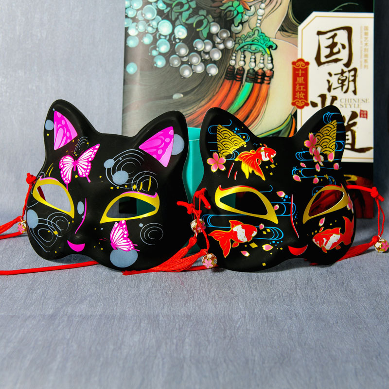 マスク 和風 ハロウィーンの仮面 ハロウィーン Halloween 万聖節雑貨 コスプレ ハロウィン小道具