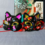 マスク 和風 ハロウィーンの仮面 ハロウィーン Halloween 万聖節雑貨 コスプレ ハロウィン小道具