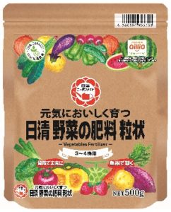 元気においしく育つ 野菜の肥料粒状 500g 日清商事