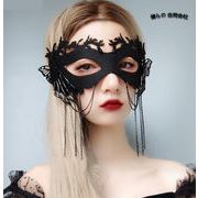 仮面　Halloween　舞踏会 仮装　レディース　仮面装飾　ハロウィン　ファッション　ブラック