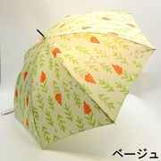 【雨傘】【長傘】風に強い耐風タイプ◎FALL SEASON柄・軽くてさびにくいジャンプ雨傘