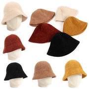 レディース帽・バケットハット・防ぐ寒・保温・暖かく・人気 ・ニットハンチング