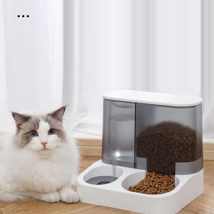 ペット用 自動餌やり器 自動給餌器 猫用 犬用 北欧風 おしゃれ