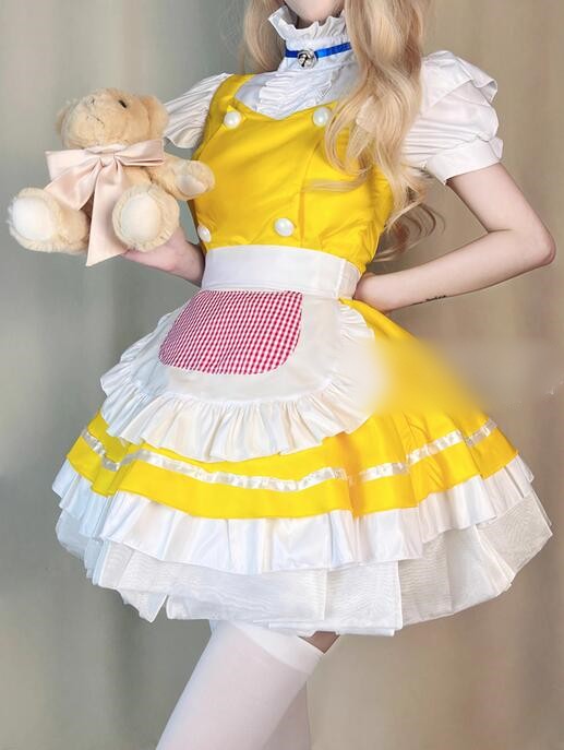 メイド服 コスプレ ハロウィン衣装 ゴシック セクシーロリータメイド服