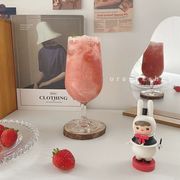 グラスジュース    レトロ    ワイングラス    撮影道具    ins風    グラスカップ