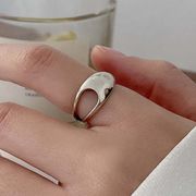 【韓国風】プチプラ韓国　アクセサリー 金アレ対応素材　S925コーティング silverring リング 指輪