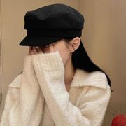 レディース帽子　キャスケット　デザイン　韓国ファッション　秋冬　全5色