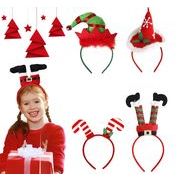 人気商品 クリスマスカチューシャサンタ帽大人の子供パーティーオーナメント髪飾り