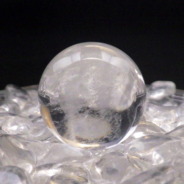 【天然石 パワーストーン】天然水晶玉20mm