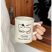 可愛い    コーヒーカップ    撮影道具     ins    アイデア    猫    マグカップ