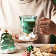 グラス  ふた付き  コップ  家庭用   朝食カップ  新年のコップ