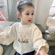 韓国風子供服 ベビー服 2022春新作 可愛い  カジュアル 長袖 トップス Tシャツ 春秋