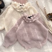 【秋新作】韓国風子供服 ベビー服 キッズ 女の子 セーター ニット　