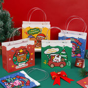2023人気DIYクリスマスプレゼント袋クリスマスプレゼント手提げ袋子供の女の子のキャンディ袋収納袋