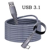 Type-C 充電ケーブル USB 断線防止 データ転送可能USBケーブル usb3.1 pc-vr