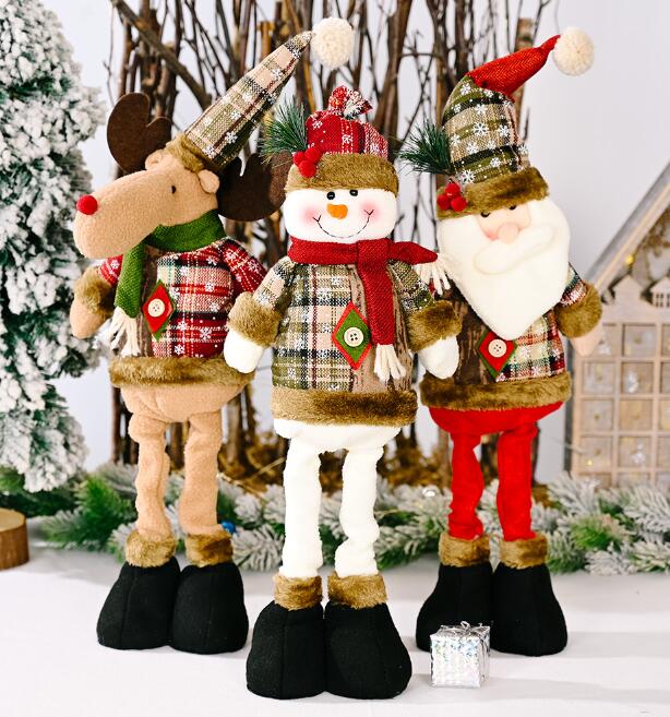 Christmas限定 おもちゃ 玩具 マスコット クリスマス飾り ツリー ショーウインドー トナカイ サンタ