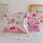 可愛いピンクポーチ　ウサギ化粧品バッグ　小物収納　旅行　韓国ポーチ