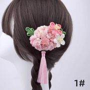 髪飾り ヘアクリップ 和装飾り ヘアアクセサリー 簪 花飾り 髪留め 成人式 卒業式 結婚式