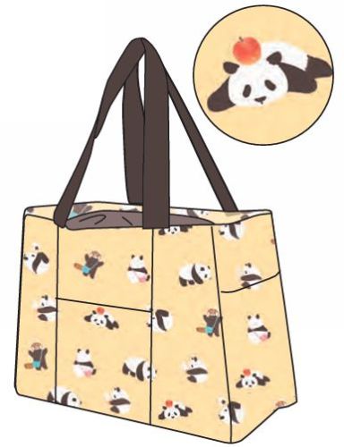Shopping basket Bag(簡易保冷機能付き)パンダ DJHR-002