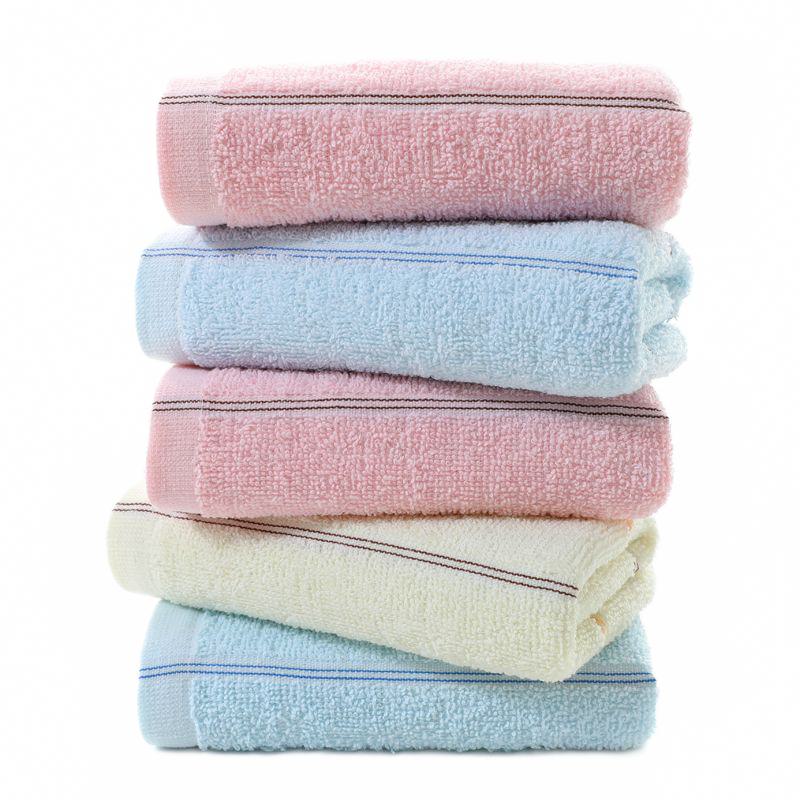 タオル 1/10 パック ソフト吸収性 大人用 家庭用 洗顔タオル バスタオル 厚みのある お返しギ
