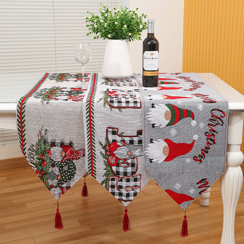 テーブルランナー クリスマス おしゃれ 北欧 飾りつけ ディナー テーブル装飾 christmas パーティー