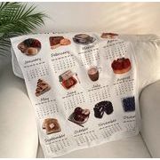 テーブルクロス 布 装飾 ピクニックシート レジャーマット 写真用毛布  カレンダー