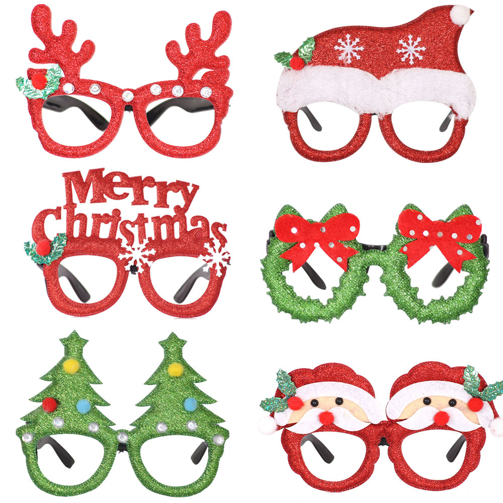 クリスマス用品☆☆☆眼鏡☆☆☆小物☆☆☆アイデアの贈り物☆☆☆子供   大人用