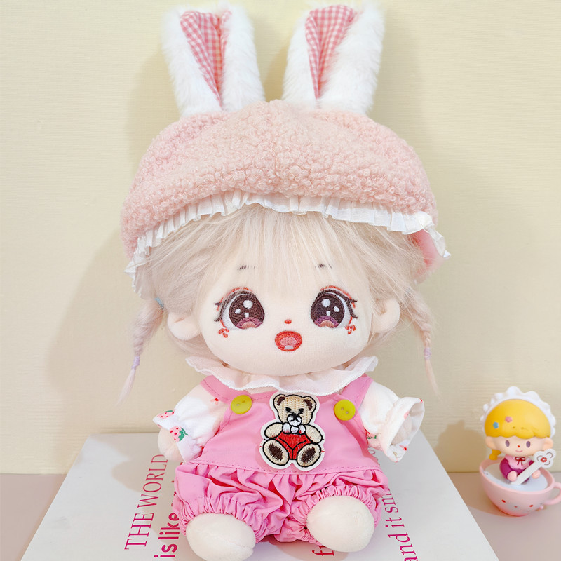 ぬいぐるみ 着せ替え可能 2点セット 10cmぬいぐるみ用 着せ替え服 ぬい服 コスチューム デニム2点
