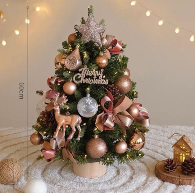 2023年 新作 クリスマスツリー ピンク 高級 飾り品 高品質  かわいい トレンド 人気 高さ60cm