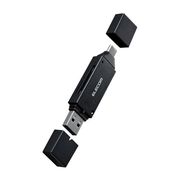 エレコム メモリーカードリーダーUSB Type-C&USB-A両対応タイプ MR3C-