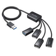 サンワサプライ USB3.2 Gen1+USB2.0 コンボハブ(4ポート) USB-3H