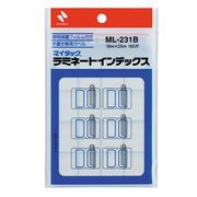 【10個セット】 ニチバン マイタックラミネートインデックス 小 青枠 NB-ML-231