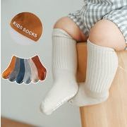 韓国風子供服   赤ちゃん    ハイソックス  子供靴下  ソックス     ベビー靴下 滑り止め  12色