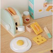 新作 韓国風  木製  知育玩具  子供玩具  おもちゃ  撮影道具  誕生日プレゼント  トースター
