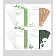 veraclara Mask Sheet　Black Snail、Green Tea、Aloe、Bamboo　マスクシート　美容　韓国
