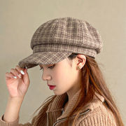 秋冬防寒・大人用毛糸の帽子・3色・キャップ・暖かく・日系帽・ファッション