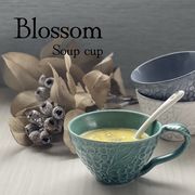 Blossom soup cup 全5色【美濃焼 マグカップ スープ カップ 碗 珈琲カップ 日本製】
