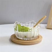 韓国大人気 デザイン  セット グラス 朝食 シリアルボウル アイスクリームボウル 果物 ヨーグルトボウル