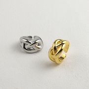 【大人風】金アレ対応素材　S925コーティング silverring リング   指輪/イヤーカフ