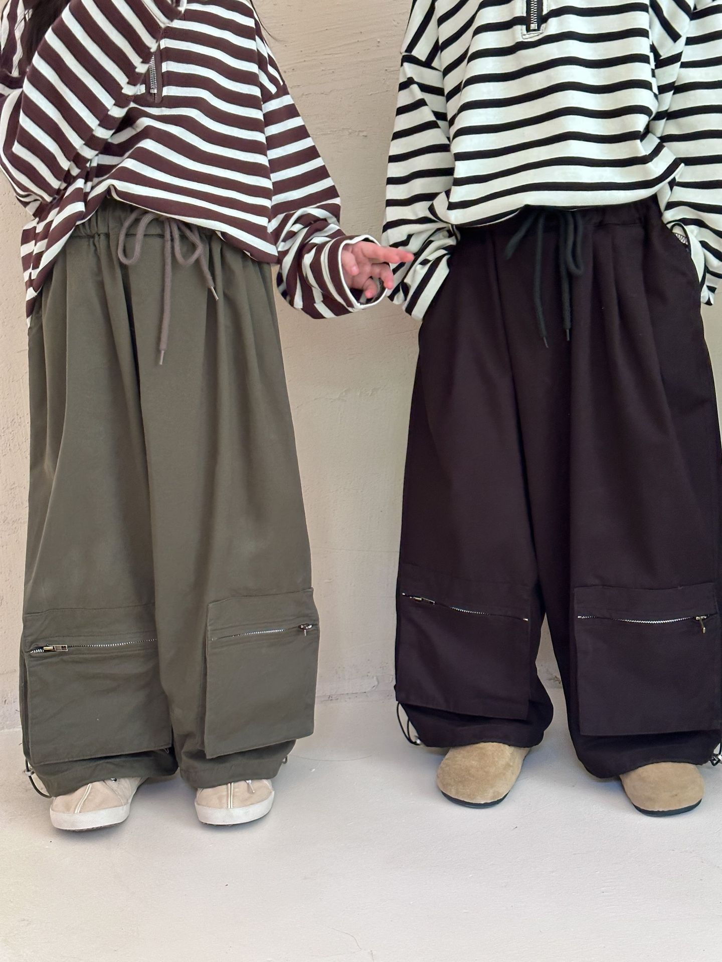 韓国風子供服 ベビー服 男女兼用  ズボン  スラックス カーゴパンツ90-140cm