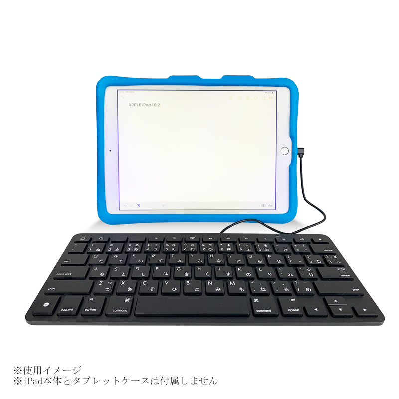 エムディーエス [MDS-IOSLKBBK] Lightning有線キーボード ブラック エムディーエス MDS-IOSLKBBK Lightning有線キーボード ブラック