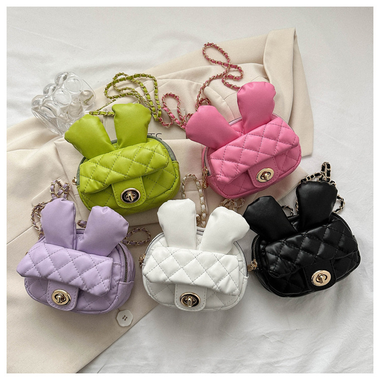 全5色 うさぎのバッグ 女性バッグ うさぎの耳 ショルダーバッグ 日本 人気 小さな クロスボディバッグ