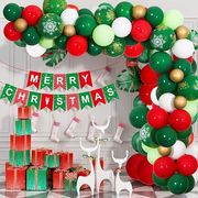 クリスマスの風船風船飾り10寸円形ラテックスクリスマスの旗引き組み合わせクリスマスパーティーの風船