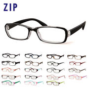 ★透明レンズで気軽にメガネを楽しめる★ メガネ ジップ ZIP 定番 眼鏡 だてめがね めがね 度な