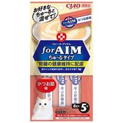 CIAO for AIM ちゅ～るカツオ節味 8g×5本