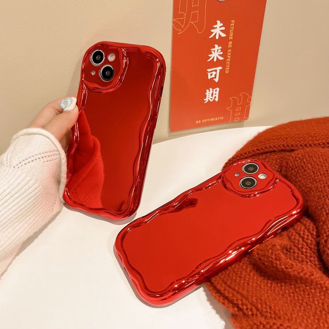 iPhoneケース】七々子塗 赤[黒種] [for iPhone 12 mini] | 津軽