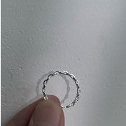 レディース  INS 大人気  気質  リング  韓国風   シンプル  開口指輪   アクセサリー  レトロ デザイン感