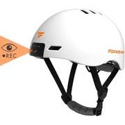 FOXWEAR フォックスウェア ドラレコ付 自転車 ヘルメット ホワイト